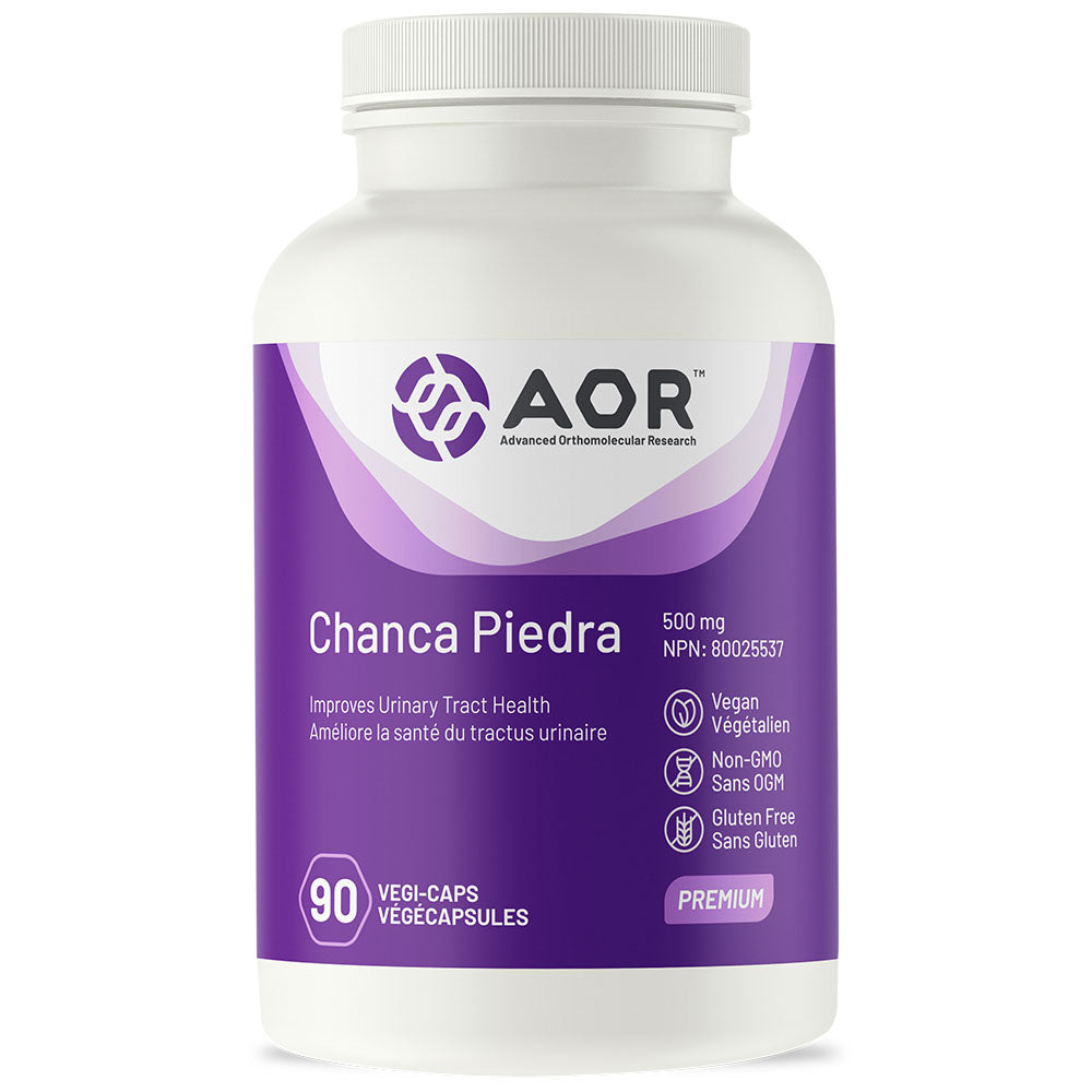 AOR Chanca Piedra (500mg) (90 Vegi-Caps) - Lifestyle Markets